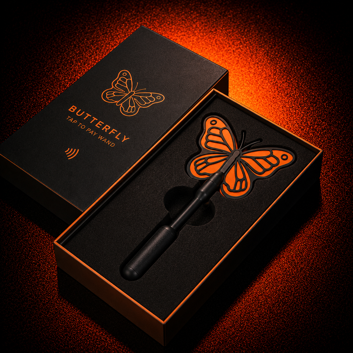 Butterfly Shaped Magic Credit Card Wand - MAG-CRT-001 - MAG-CRT-001 (2)