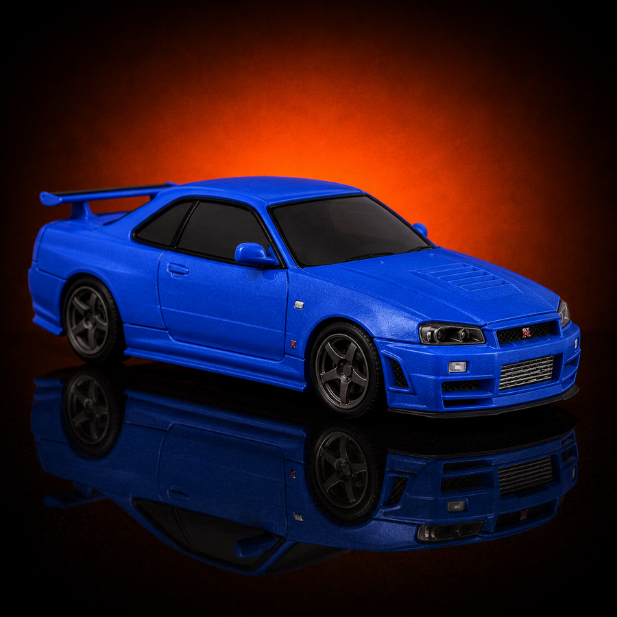 GT-R R34 - Easy Assembly Car Kit Card - MAG-CRT-005 - MAG-CRT-005 (1)