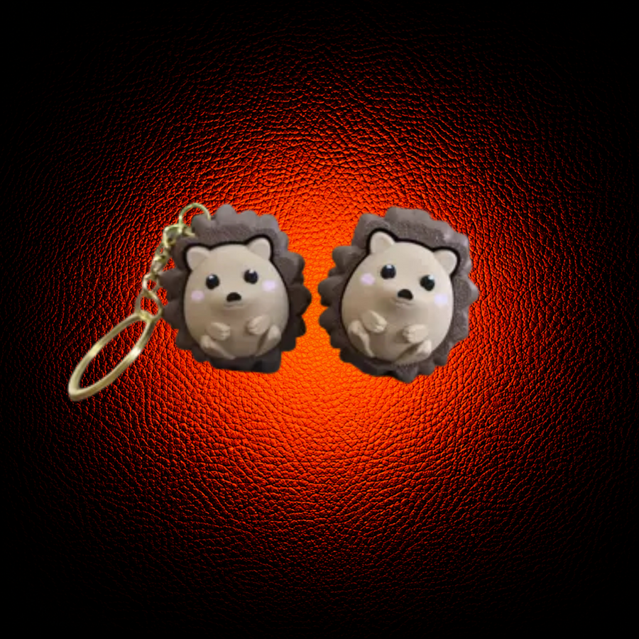 HedgeHog Fidget Clicker Toy Keychain - MAG-FDG-009