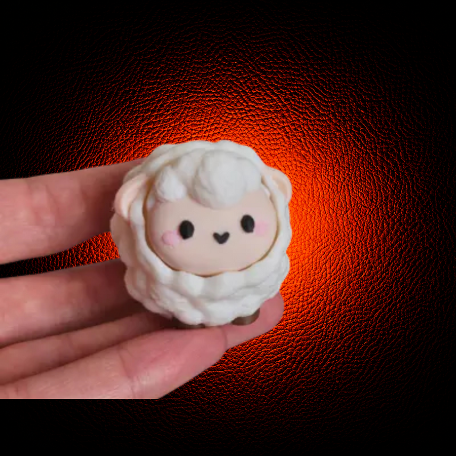 Sheep Fidget Clicker Toy Keychain - MAG-FDG-010 - MAG-FDG-010 (1)