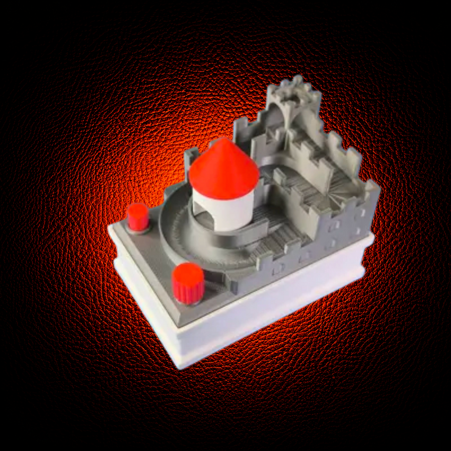 Marble Castle - Desk Fidget Toy - MAG-FDG-013 - MAG-FDG-013 (1)