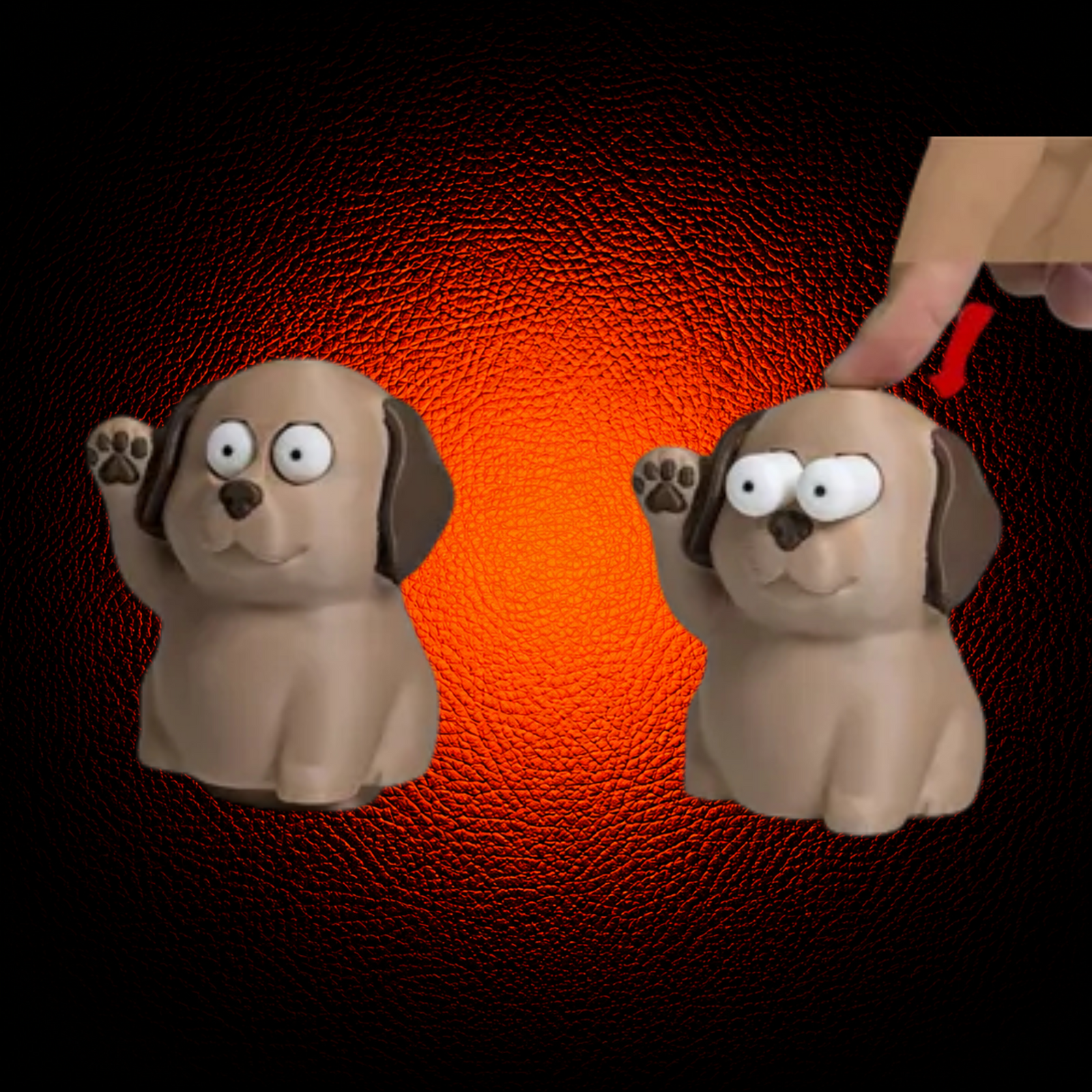 Pop Eyed Dog Clicker - MAG-FDG-015 - MAG-FDG-015 (2)
