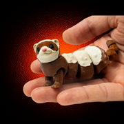Cute Ferret Tiny Articulated Figure - MAG-FLX-005 - MAG-FLX-005 (1)