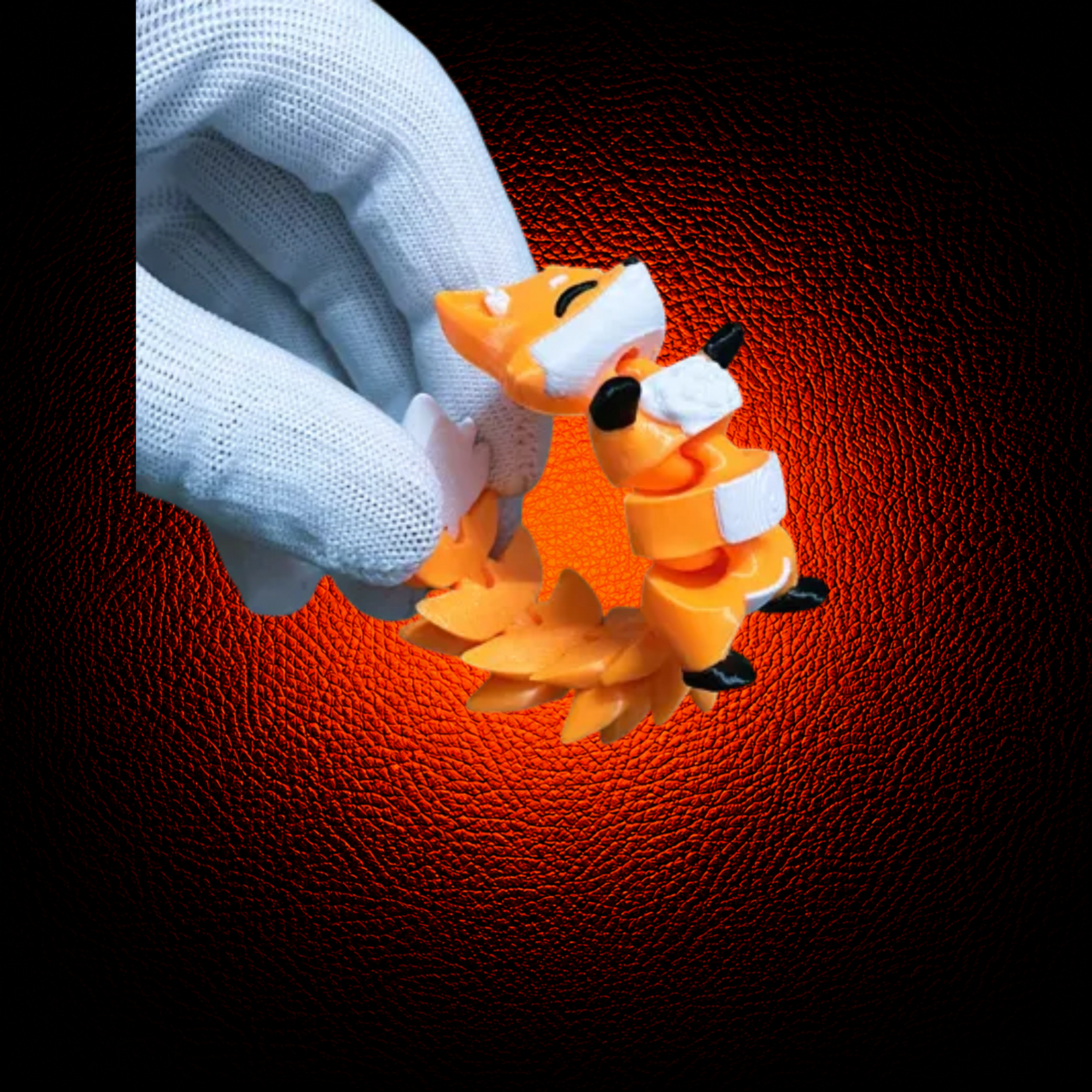 Fluffy Tail Cute Flexi Fox - MAG-FLX-007 - MAG-FLX-007 (3)