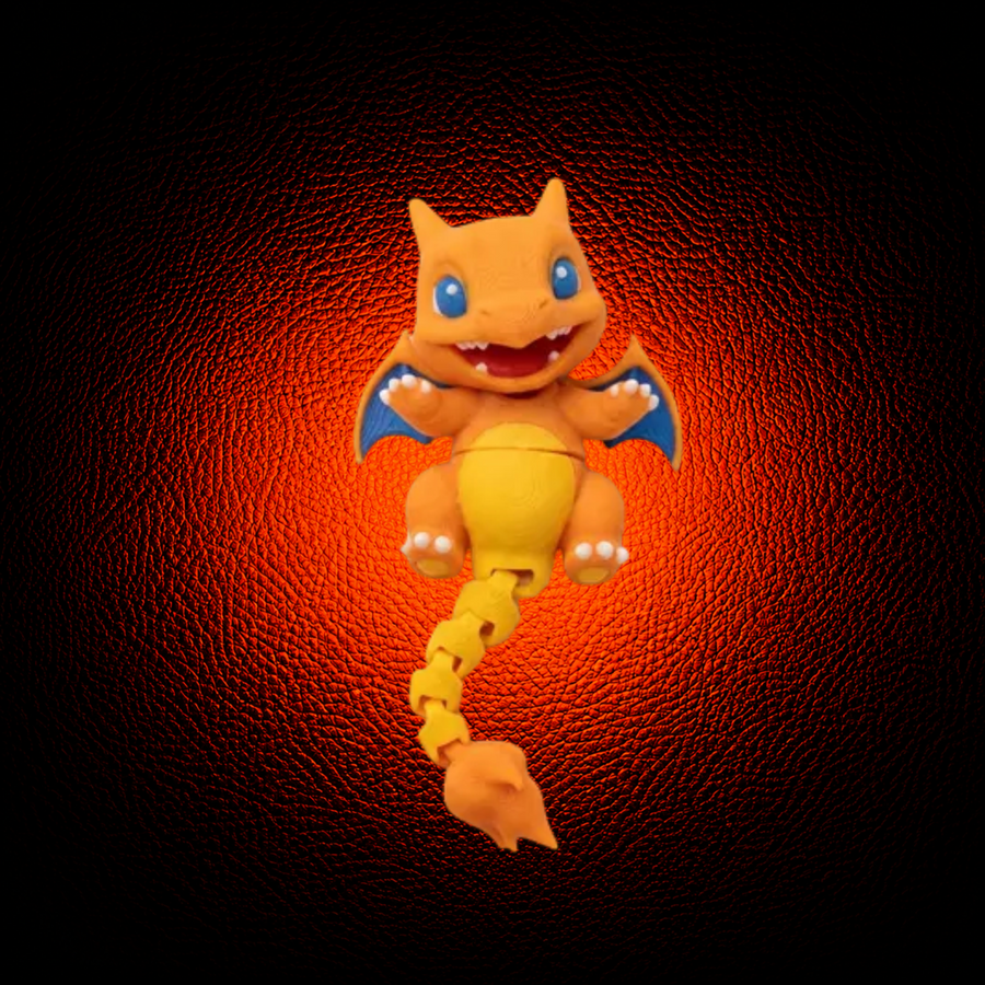 Articulated Happy Charizard - MAG-FLX-011 - MAG-FLX-011 (1)