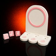 Social Media Display Stand with NFC Tags and Custom Logo - MAG-NFC-003 - MAG-NFC-003 (4)