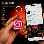 NFC Enabled Social Media Keychain - MAG-NFC-004 - MAG-NFC-004 (1)