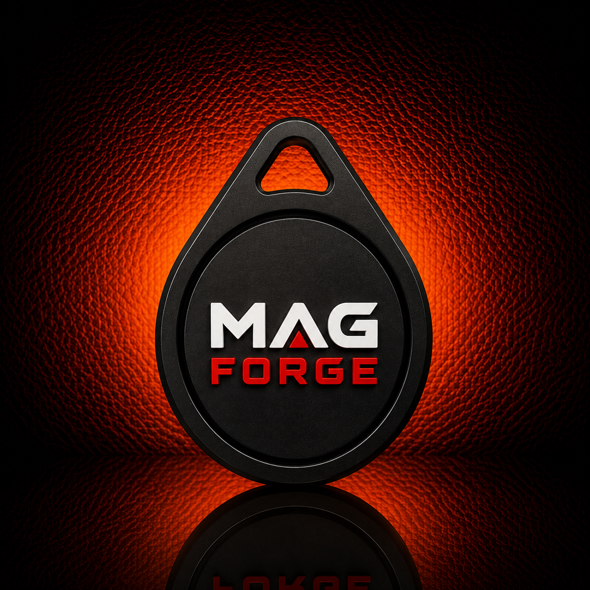 Custom Logo Drop Shaped NFC Tag Keychain - MAG-NFC-005 - MAG-NFC-005 (3)