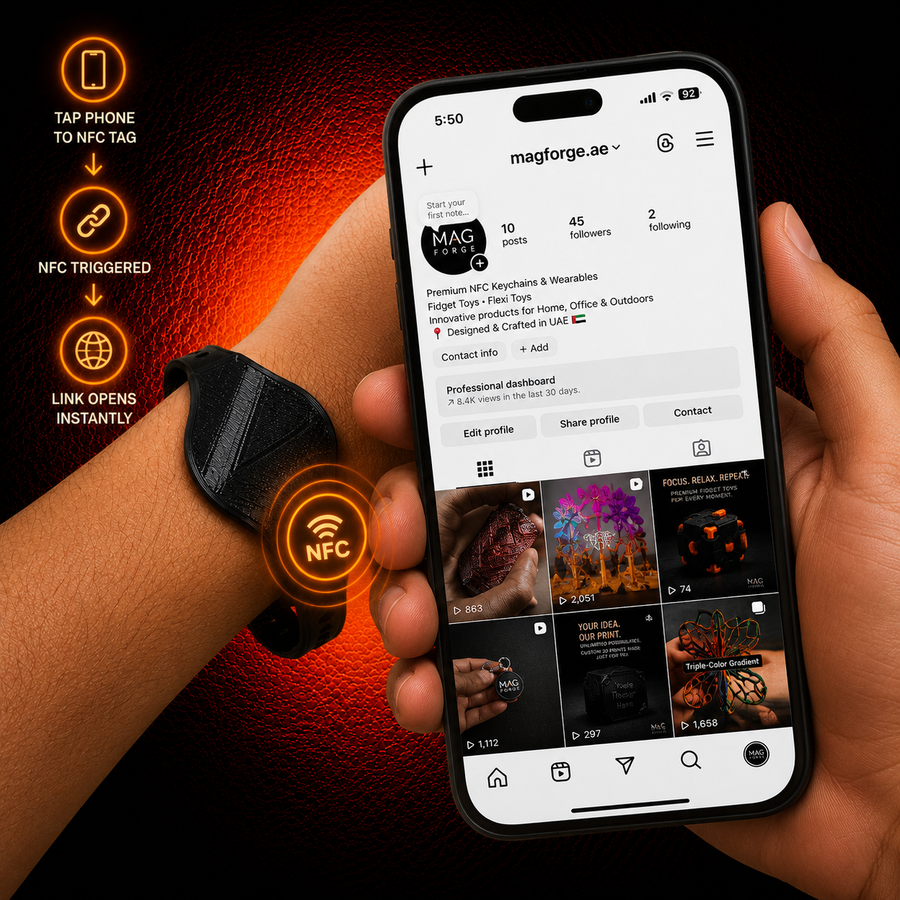 Wristband with NFC Tag - MAG-NFC-007 - MAG-NFC-007 (1)