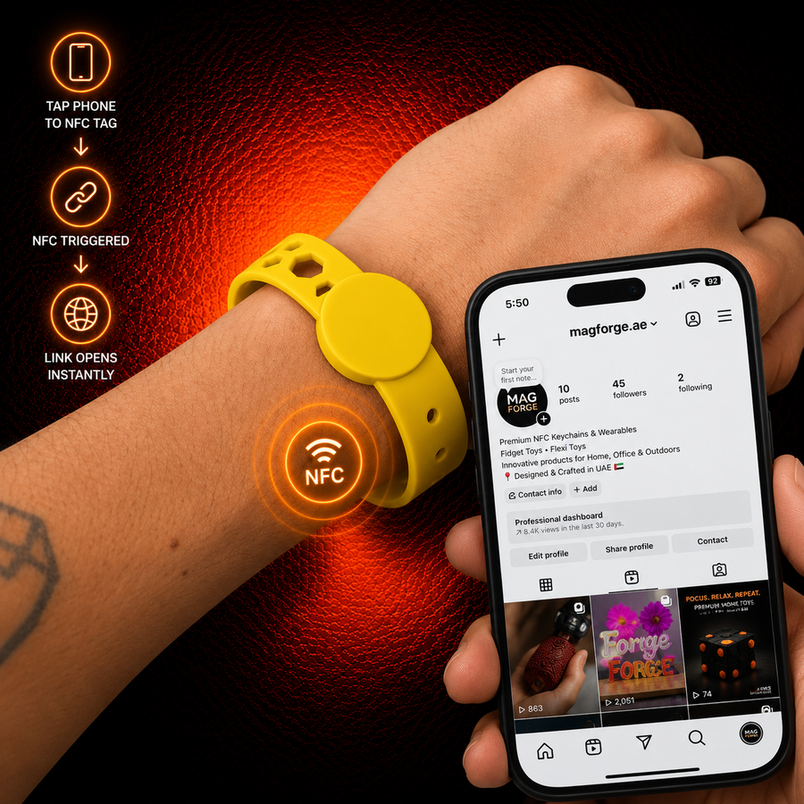 Flexible Bracelet with NFC Tag - MAG-NFC-008 - MAG-NFC-008 (1)