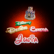 Custom Name Disney Keychain - MAG-PRS-006 - MAG-PRS-006 (1)