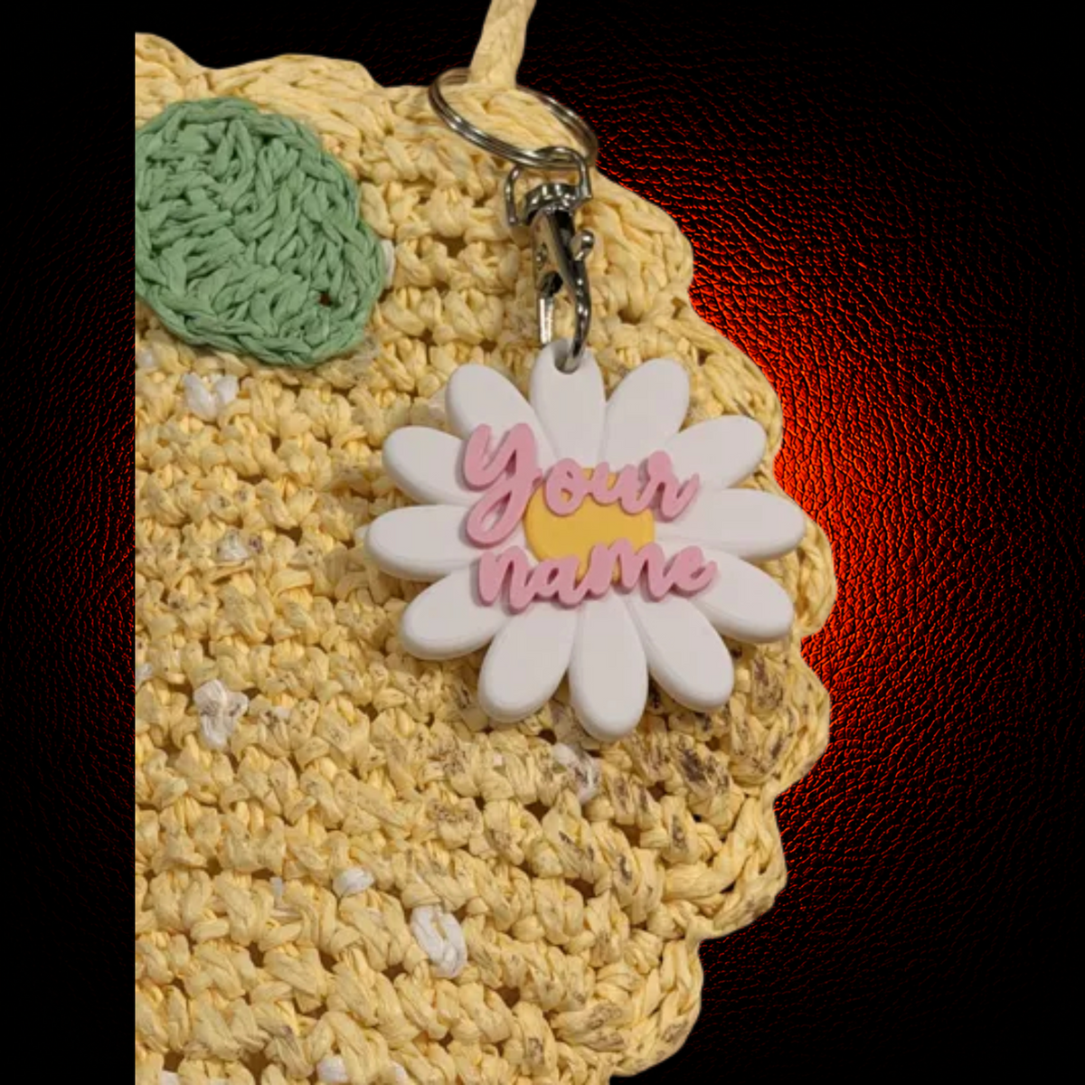 Custom Name Flower Keychain - MAG-PRS-011 - MAG-PRS-011 (3)