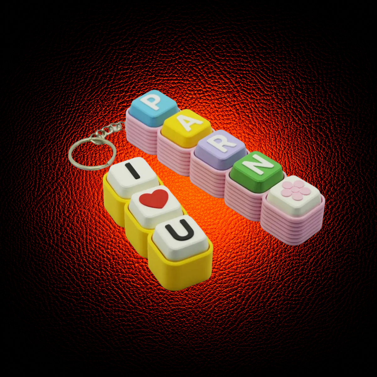 Custom Text & Emoji Modular Fidget Clicker - MAG-PRS-015 - MAG-PRS-015 (1)