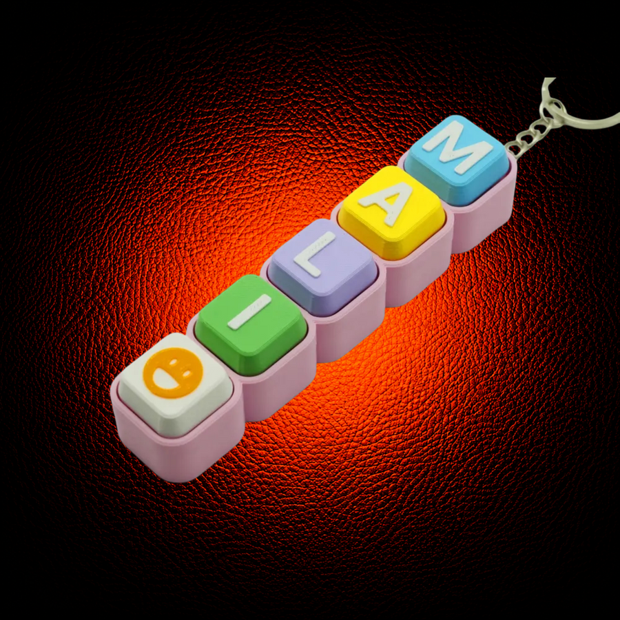 Custom Text & Emoji Modular Fidget Clicker - MAG-PRS-015 - MAG-PRS-015 (2)