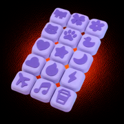 Articulated Flexible Custom Text & Emoji Modular Fidget Clicker - MAG-PRS-019 - MAG-PRS-019 (2)