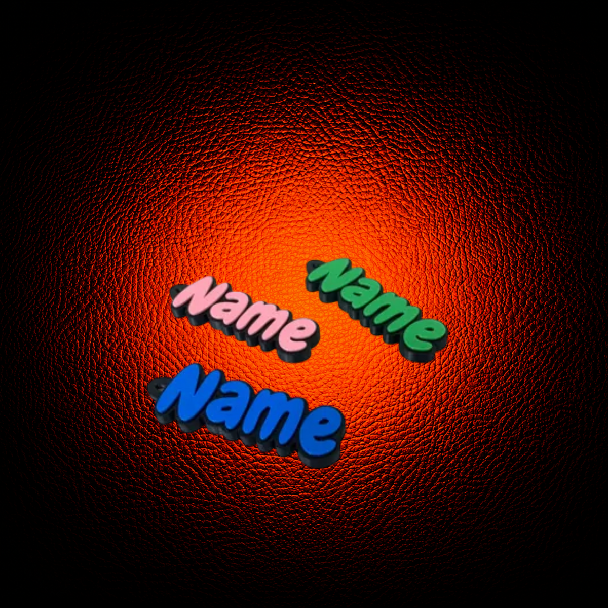Custom name Gothic Font keychain - MAG-PRS-024 - MAG-PRS-024 (2)
