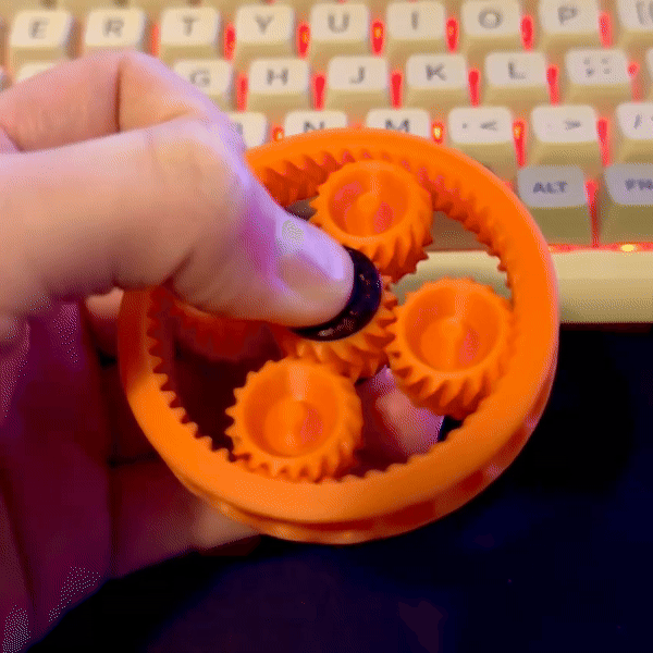 Planetary Gear Fidget Spinner