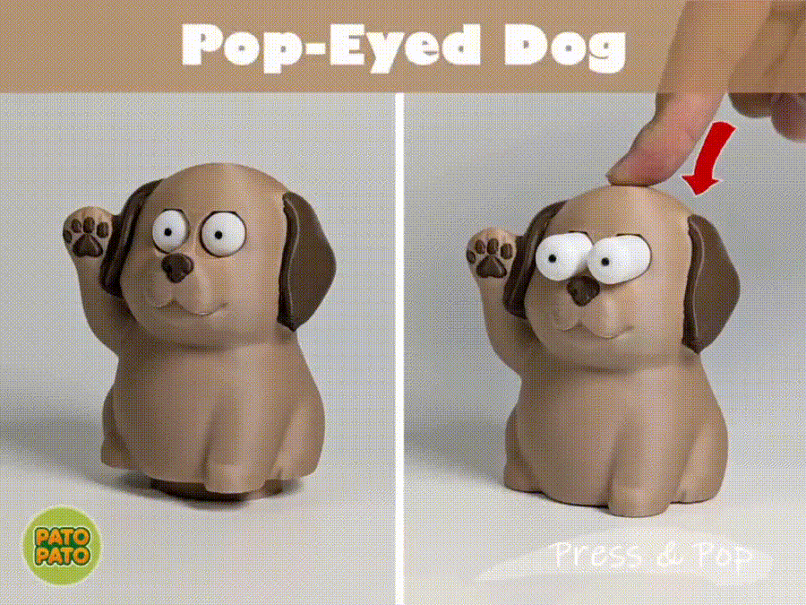 Pop Eyed Dog Clicker